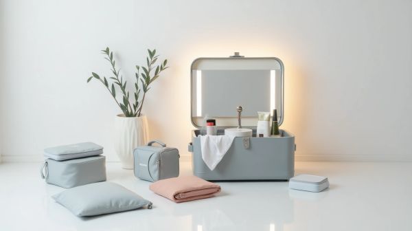 L'art de voyager léger avec un vanity idéal pour vos essentiels